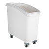 Vogue Polypropylene Ingredient Bin with Scoop 81Ltr - GD026  Vogue   