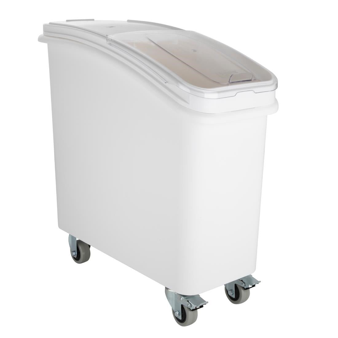 Vogue Polypropylene Ingredient Bin with Scoop 81Ltr - GD026  Vogue   