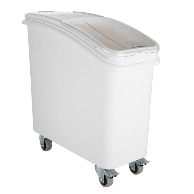 Vogue Polypropylene Ingredient Bin with Scoop 81Ltr - GD026  Vogue   
