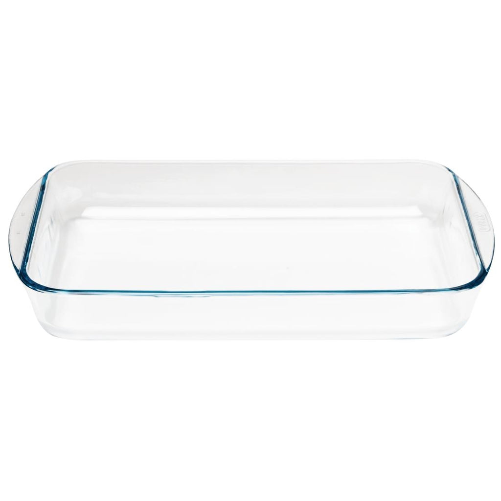 Pyrex Rectangular Glass Roasting Dish 350x230x50mm - GD030  Pyrex   