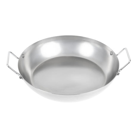 Vogue Carbon Steel Paella Pan 33cm - GD073  Vogue   