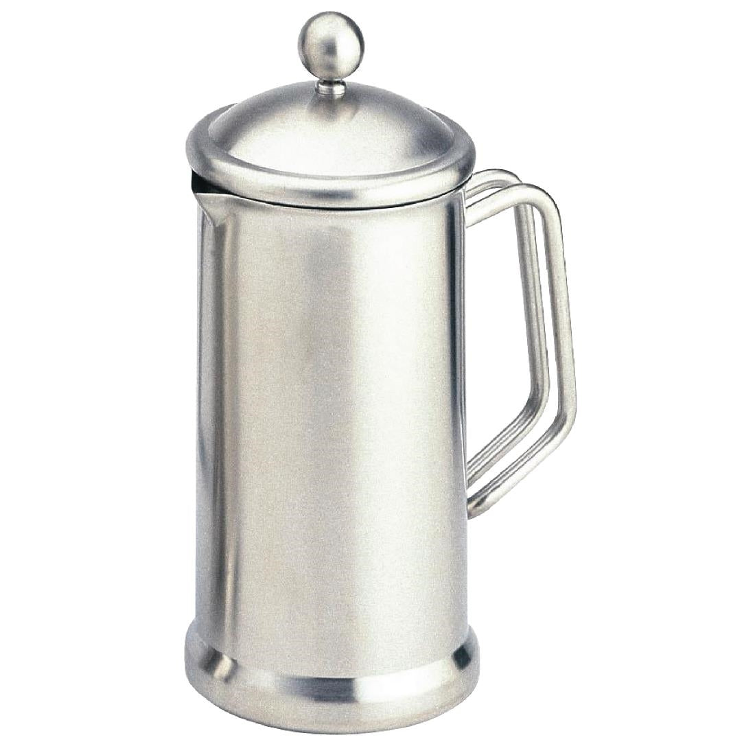 Satin Finish Stainless Steel Cafetiere 8 Cup - GD170  EGL   