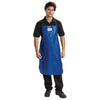 Burnguard Nylon QuicKlean Bib Apron Blue - GD331  Burnguard   
