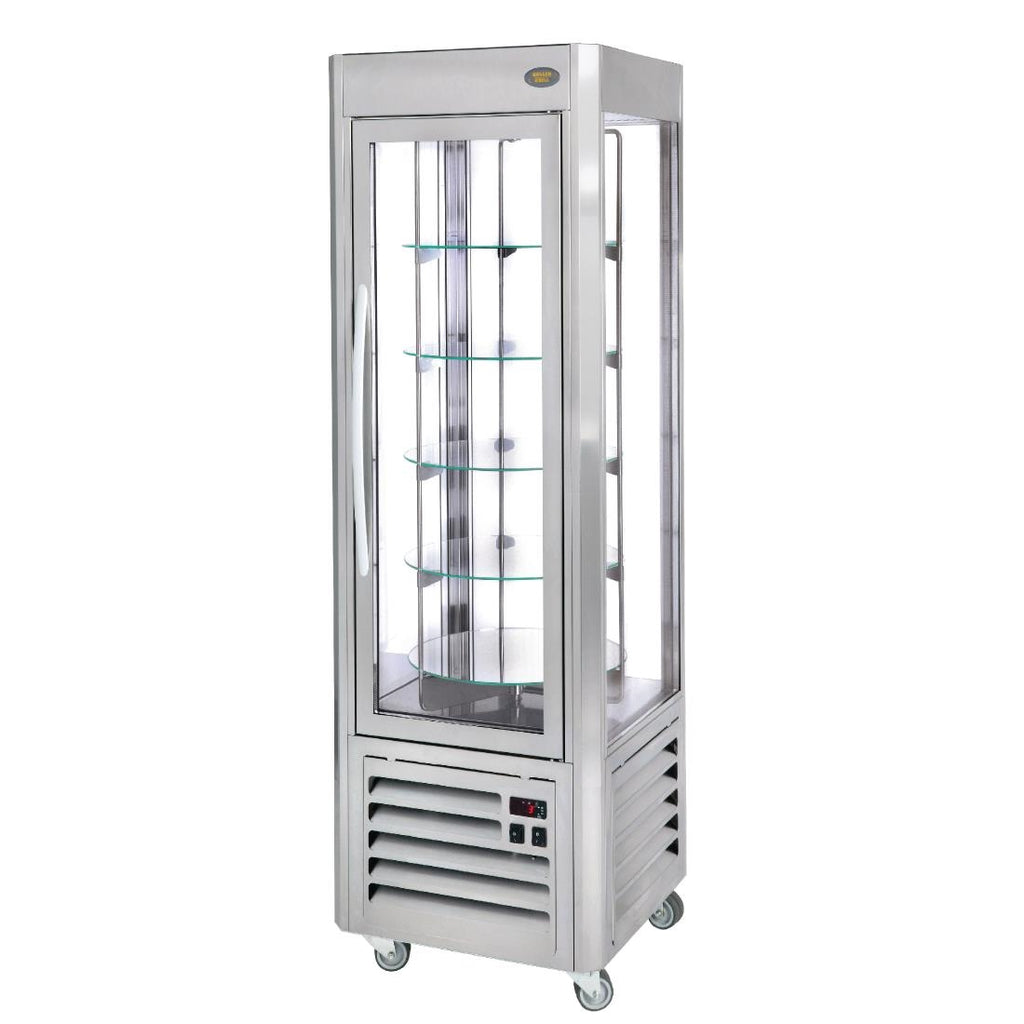Roller Grill Revolving Display Fridge 360 Ltr - GD342  Roller Grill   