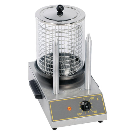 Roller Grill Hot Dog Warmer with Spikes CS 2E - GD356  Roller Grill   