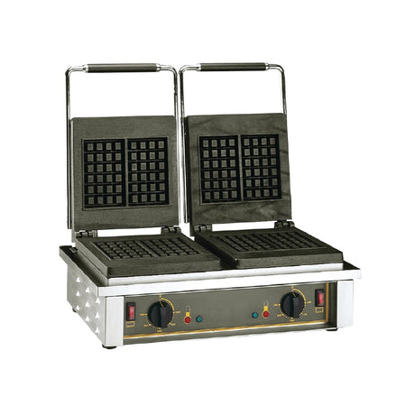 Roller Grill Double Belgian Waffle Maker GED20 - GD358 Waffle Makers Roller Grill