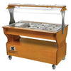 Roller Grill Chilled Salad Bar Light Wood SB40F - GD373  Roller Grill   
