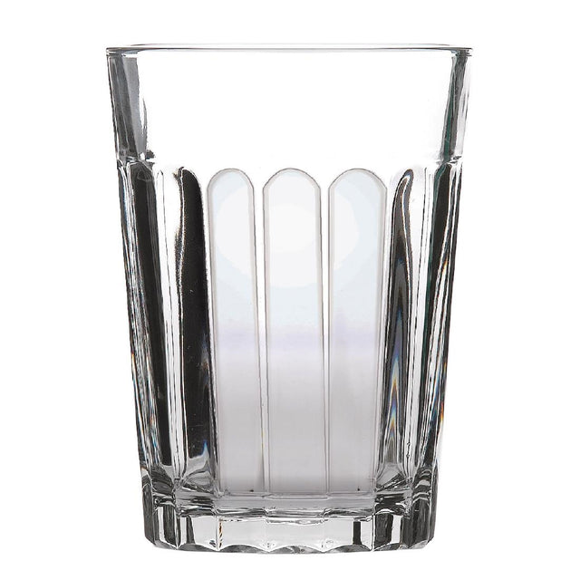 Onis Xtratuff Panelled Juice Tumbler 250ml (Pack of 12) - DX700 Utopia Hi Balls and Tumblers Onis   