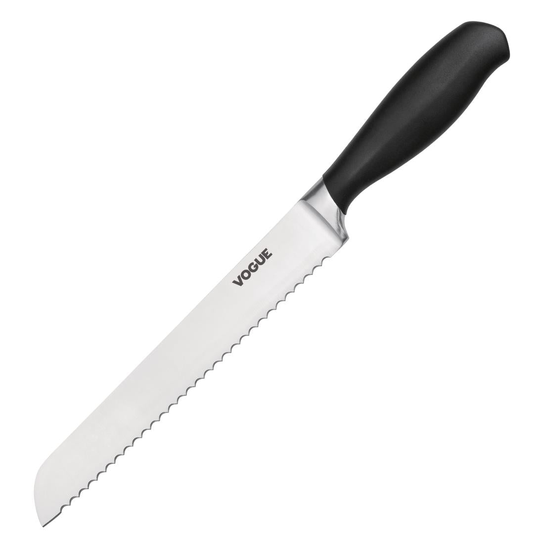 Vogue Soft Grip Bread Knife 20cm - GD753  Vogue   