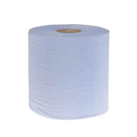 Jantex Blue Centrefeed Rolls 1ply 285m (Pack of 6) - GD833  Jantex   