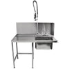 Classeq Pass-Through Dishwasher Table with Spray Mixer T11SENL - GD925 Pass Through Hood Dishwashers Classeq