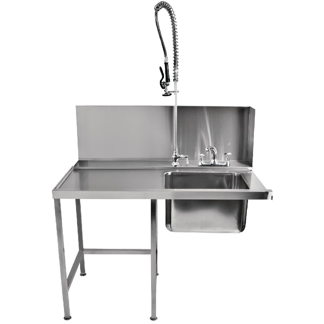 Classeq Pass-Through Dishwasher Table with Spray Mixer T11SENL - GD925 Pass Through Hood Dishwashers Classeq