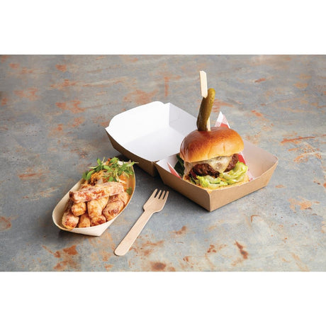 Fiesta Compostable Bamboo Paddle Skewers 150mm (Pack of 100) - DK394  Fiesta   