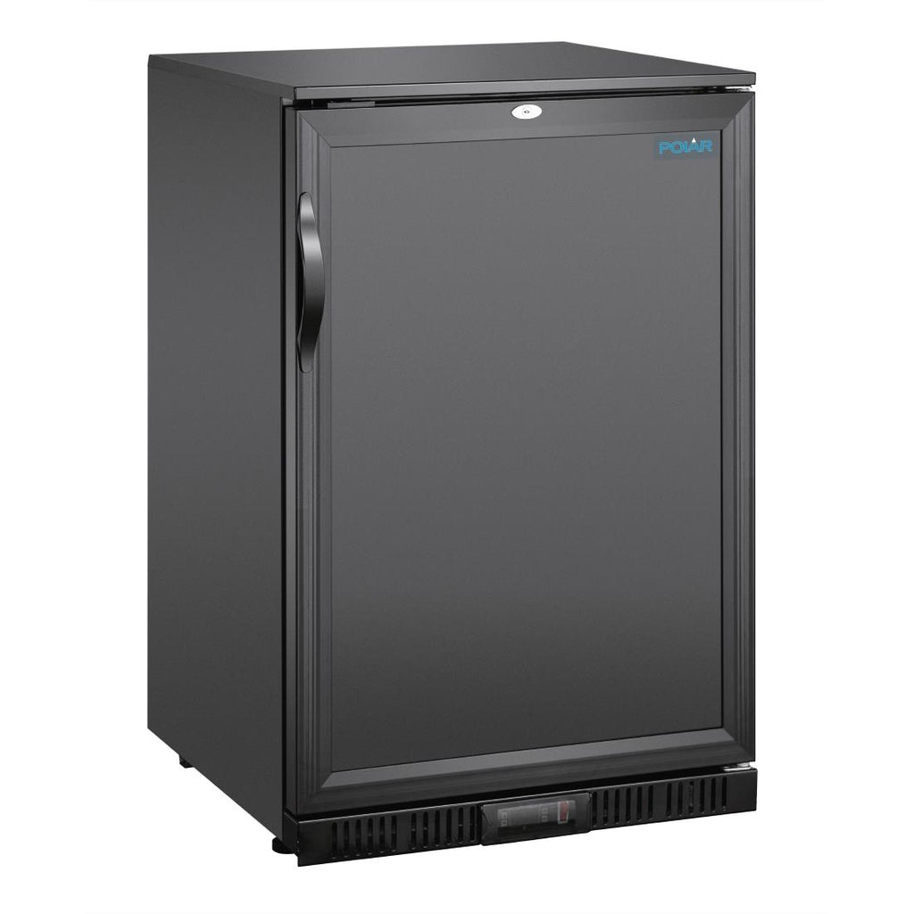 Polar G-series 850mm Single Door Back Bar Cooler Solid Door 128 Ltr - GE997  Polar   