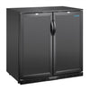 Polar G-series 850mm Double Door Back Bar Cooler Solid Door 198 Ltr - GE998  Polar   