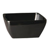APS Pure Melamine Black Square Bowl 125mm - GF135  APS   