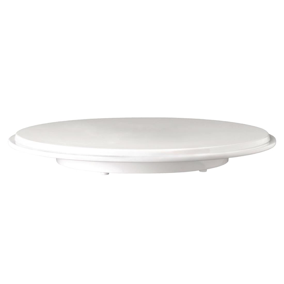 APS Pure Melamine White Cake Platter - GF153  APS   
