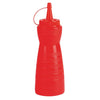 Vogue Red Lidded Sauce Bottle - GF251  Vogue   