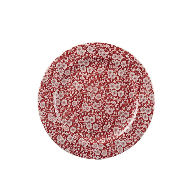 Churchill Vintage Prints Plates Cranberry Rose Print 305mm (Pack of 6) - GF301 Plates Churchill