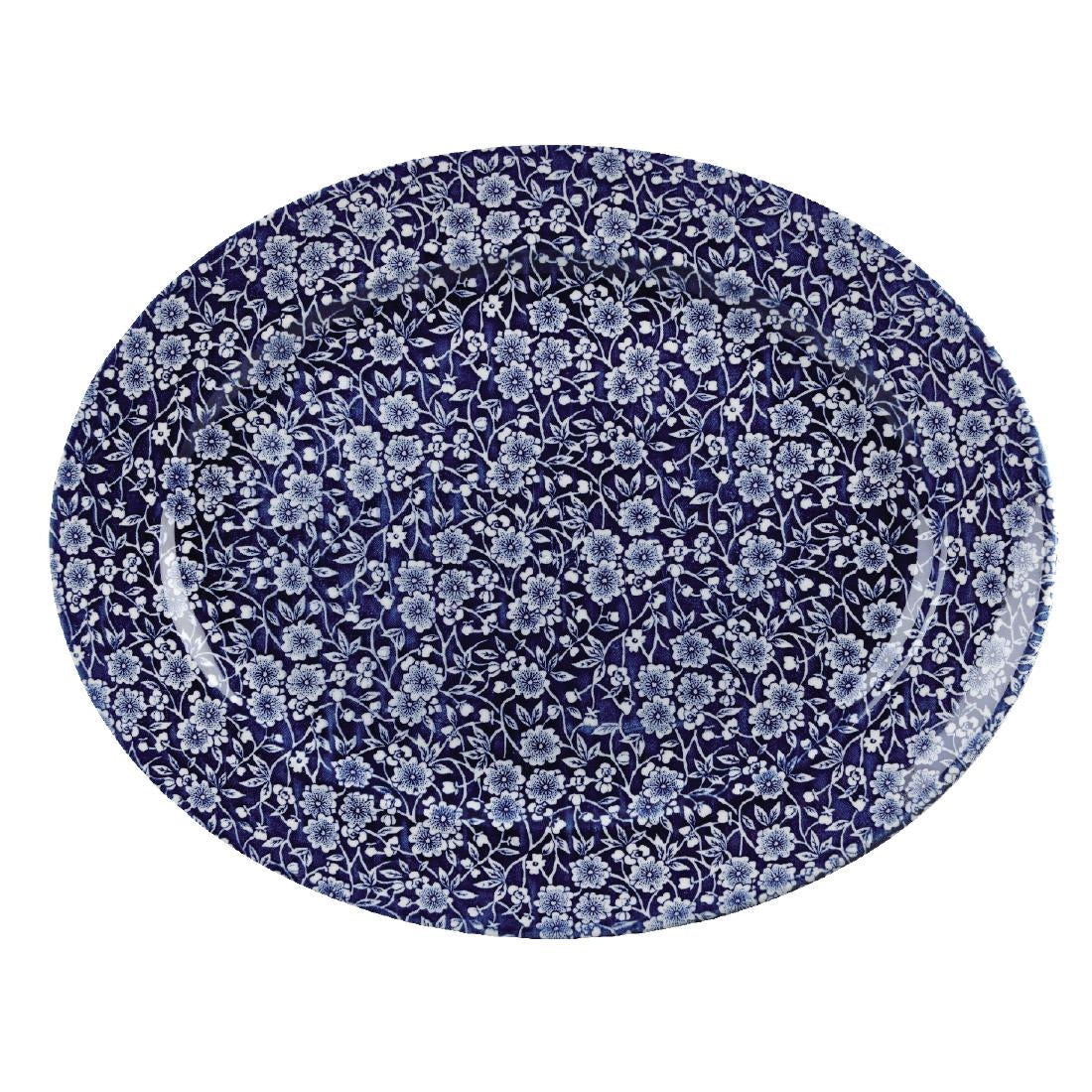 Churchill Vintage Prints Oval Dishes Willow Print 365mm (Pack of 6) - GF304 Churchill Super Vitrified Churchill   