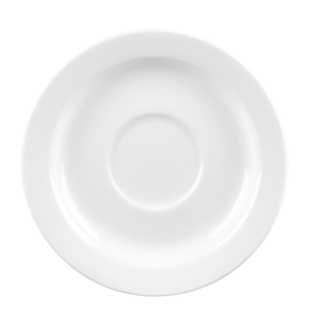 Churchill Profile Saucers 150mm (Pack of 12) - GF631 Churchill Super Vitrified Churchill   