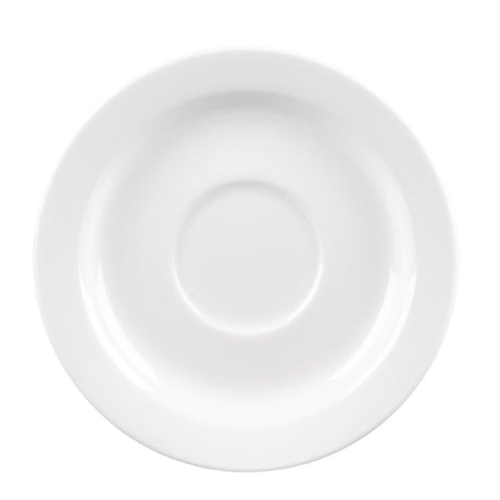 Churchill Profile Saucers 150mm (Pack of 12) - GF631 Churchill Super Vitrified Churchill   