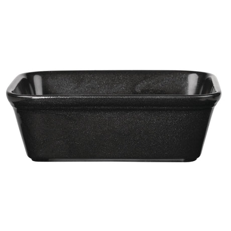 Churchill Cookware Black Rectangular Dishes 160x 120mm (Pack of 12) - GF640 Churchill Super Vitrified Churchill   