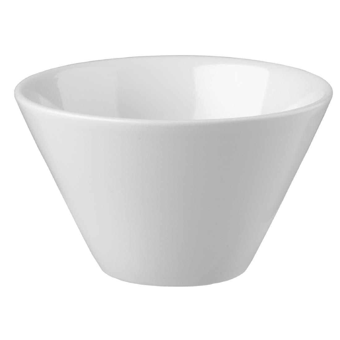 Churchill Bit on the Side White Zest Bowls 100mm (Pack of 12) - GF659 Bowls Churchill