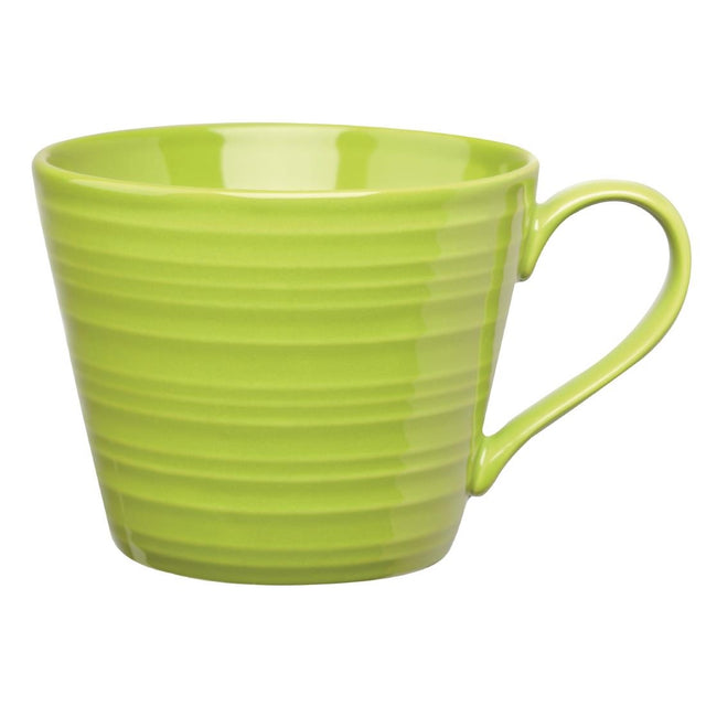 Art de Cuisine Rustics Green Snug Mugs 341ml (Pack of 6) - GF701 Churchill Art de Cuisine Churchill   