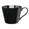 Art de Cuisine Rustics Black Snug Mugs 341ml (Pack of 6) - GF704 Churchill Art de Cuisine Churchill   