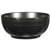 Art de Cuisine Black Glaze Ripple Bowls Large (Pack of 4) - GF708 Bowls Churchill
