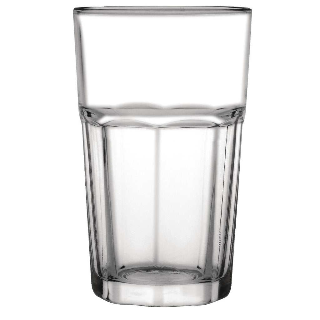 Olympia Toughened Orleans Hiball Glasses 425ml (Pack of 12) - GF928 Arcoroc Hi Balls and Tumblers Olympia   