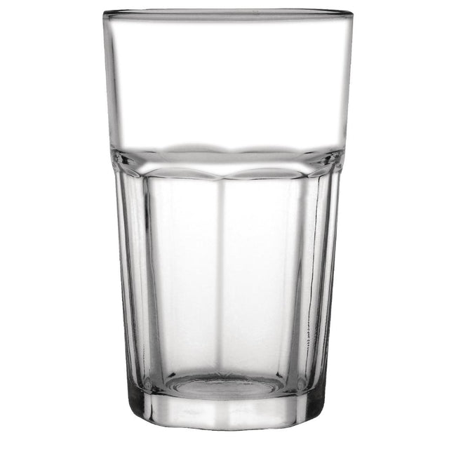 Olympia Toughened Orleans Hiball Glasses 425ml (Pack of 12) - GF928 Arcoroc Hi Balls and Tumblers Olympia   