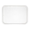 Olympia Kristallon Polypropylene Fast Food Tray White Medium 415mm - GF996  Olympia   