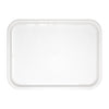 Olympia Kristallon Polypropylene Fast Food Tray White Large 450mm - GF997  Olympia   