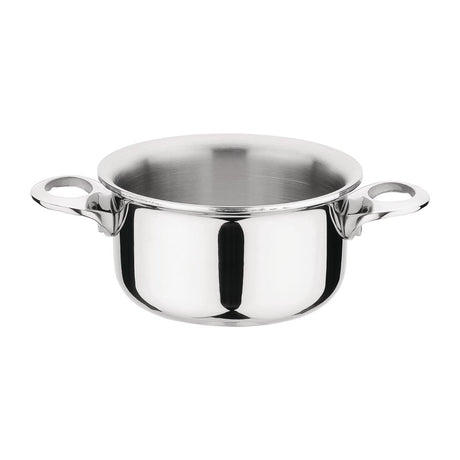 Vogue Stainless Steel & Aluminium Tri-Wall Mini Casserole 10cm - GG026  Vogue   