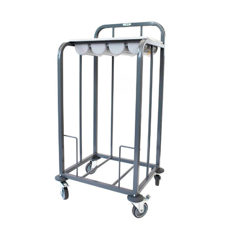Craven Steel Single Tier Cutlery and Tray Dispense Trolley - GG138  Craven   