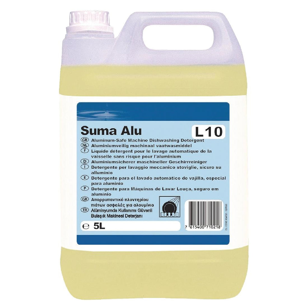 Suma Alu L10 Dishwasher Detergent Concentrate 5Ltr - CX802  Diversey   