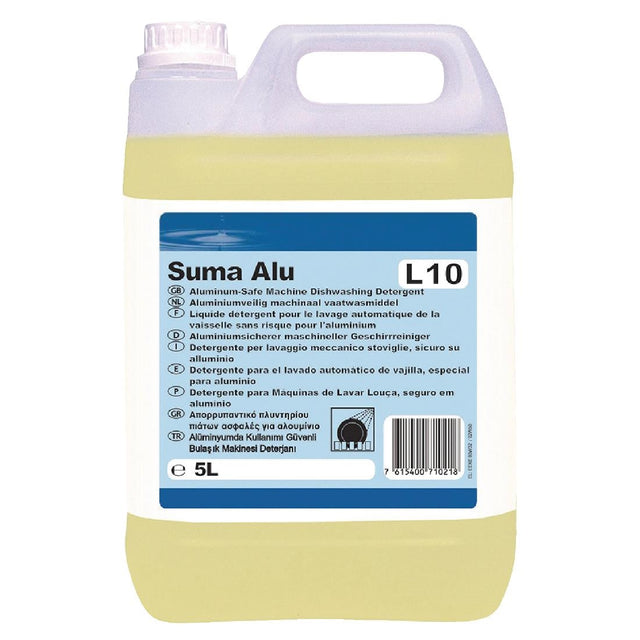 Suma Alu L10 Dishwasher Detergent Concentrate 5Ltr - CX802  Diversey   
