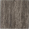 Werzalit Pre-drilled Square Table Top  Ponderosa Grey 800mm - GR536 Wood Effect Table Tops Werzalit   