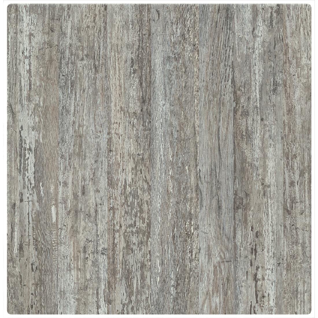 Werzalit Pre-drilled Square Table Top  Montpelier 800mm - GR532 Wood Effect Table Tops Werzalit   