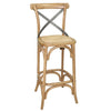 Bolero Wooden Barstool with Backrest - GG657 Wooden Stools Bolero   