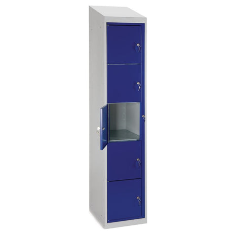 Garment 5 Door Dispensing Locker Sloping Top - GG716 Garment Lockers Elite Lockers   