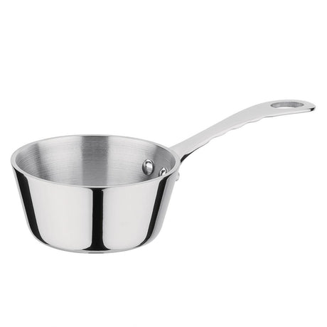Vogue Stainless Steel Mini Gravy Pan - 8cm - GG760  Vogue   