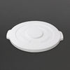 Vogue Polypropylene Round Container Bin Lid - GG795  Vogue   