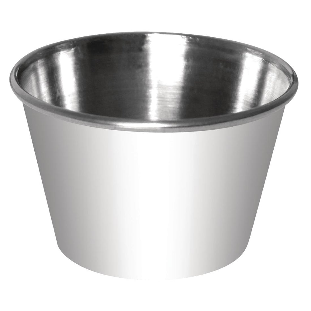 Olympia Stainless Steel 115ml Sauce Cups (Pack of 12) - GG879  Olympia   