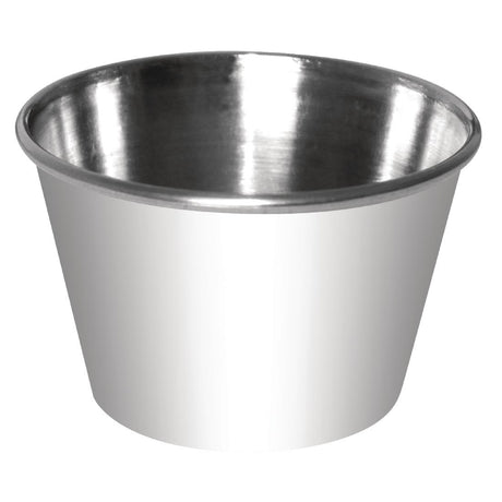 Olympia Stainless Steel 115ml Sauce Cups (Pack of 12) - GG879  Olympia   