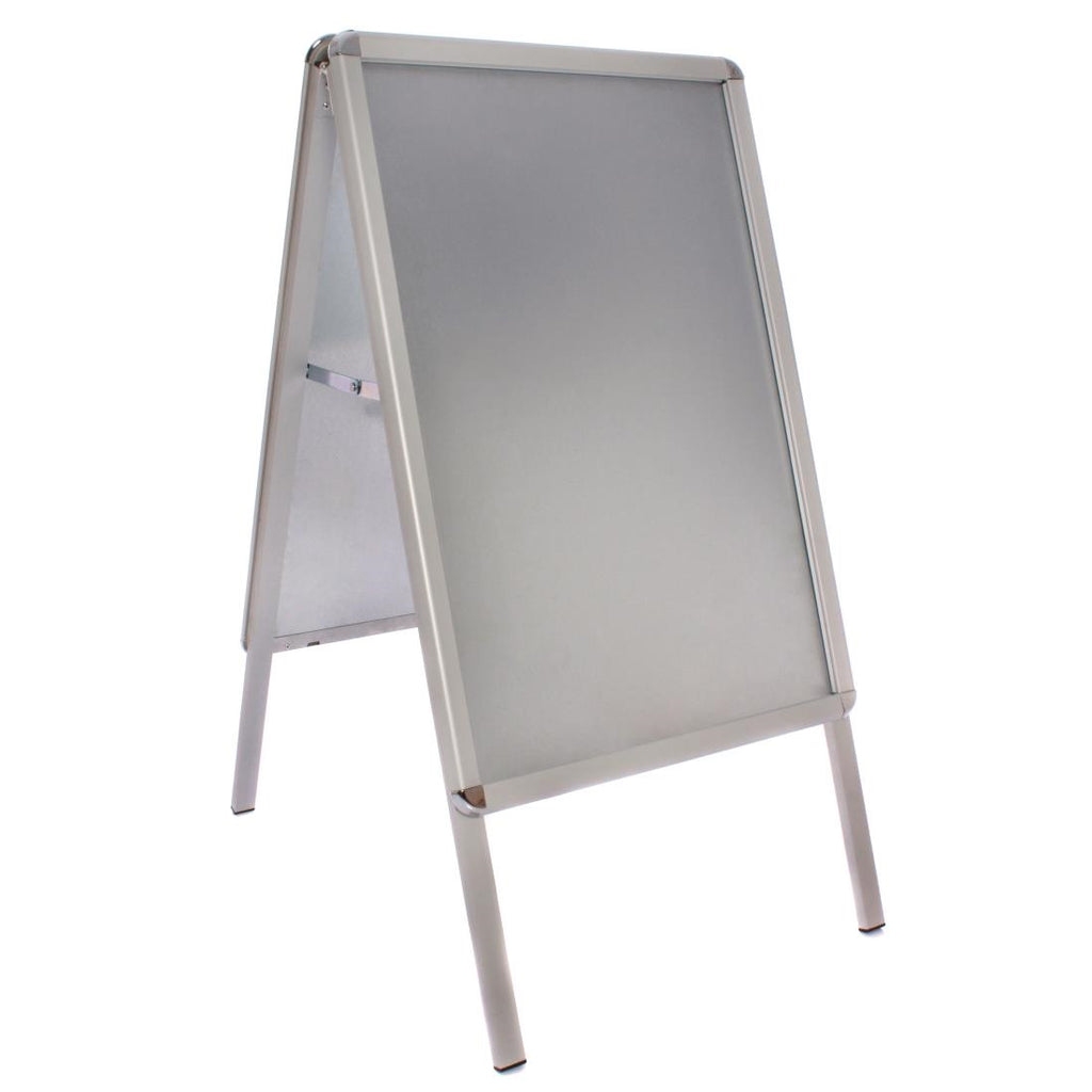 Clip Frame Pavement Sign 780 x 463mm Aluminium - GG882  Premier Point of Sale   