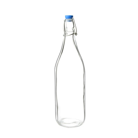 Olympia Glass Water Bottles 1Ltr (Pack of 6) - GG930 Jugs, Pitchers, Decanters & Carafes Olympia   