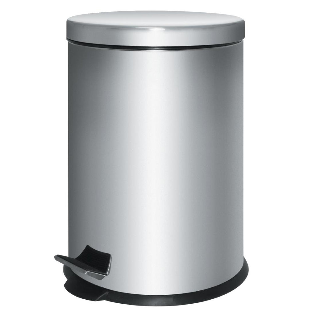 Pedal Bin Stainless Steel 5ltr - GG976  Bolero   